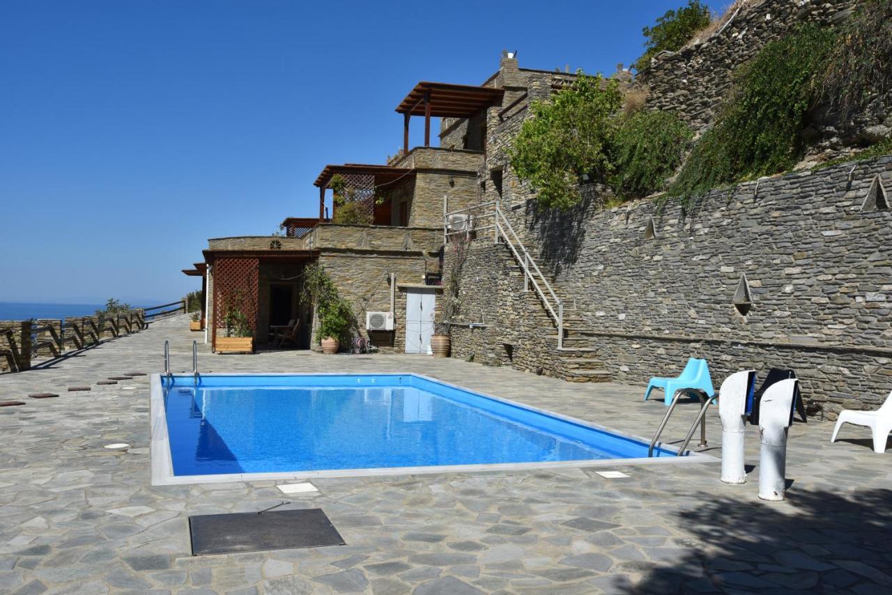 Andros Escape Condos Korthio Exteriör bild