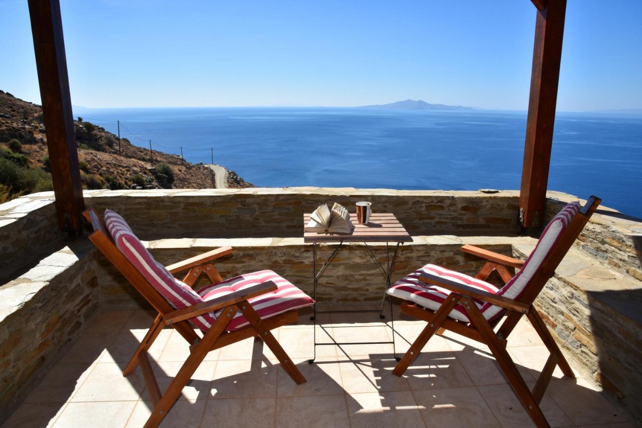 Andros Escape Condos Korthio Exteriör bild